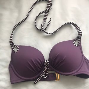 Victoria secrets purple bikini top